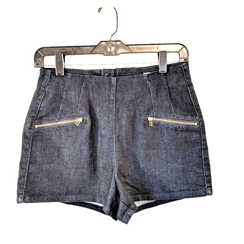 High waited Jean shorts